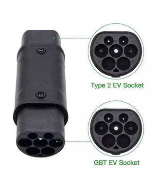 90% EV Type1 Type2 GB/T адаптер 32A 1Phase 3 Phase Schuko для зарядки электромобилей