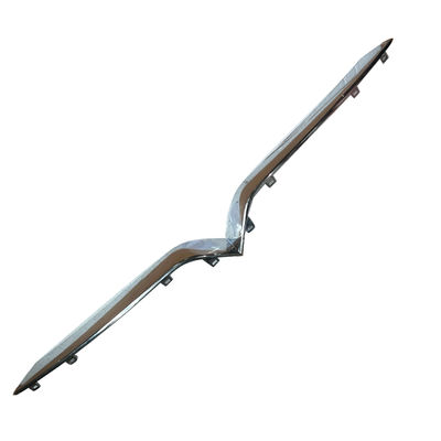 Подходит для Tesla MODEL X Silver ABS Middle Net Bright Strip 1047022-00-C Автоприспособления